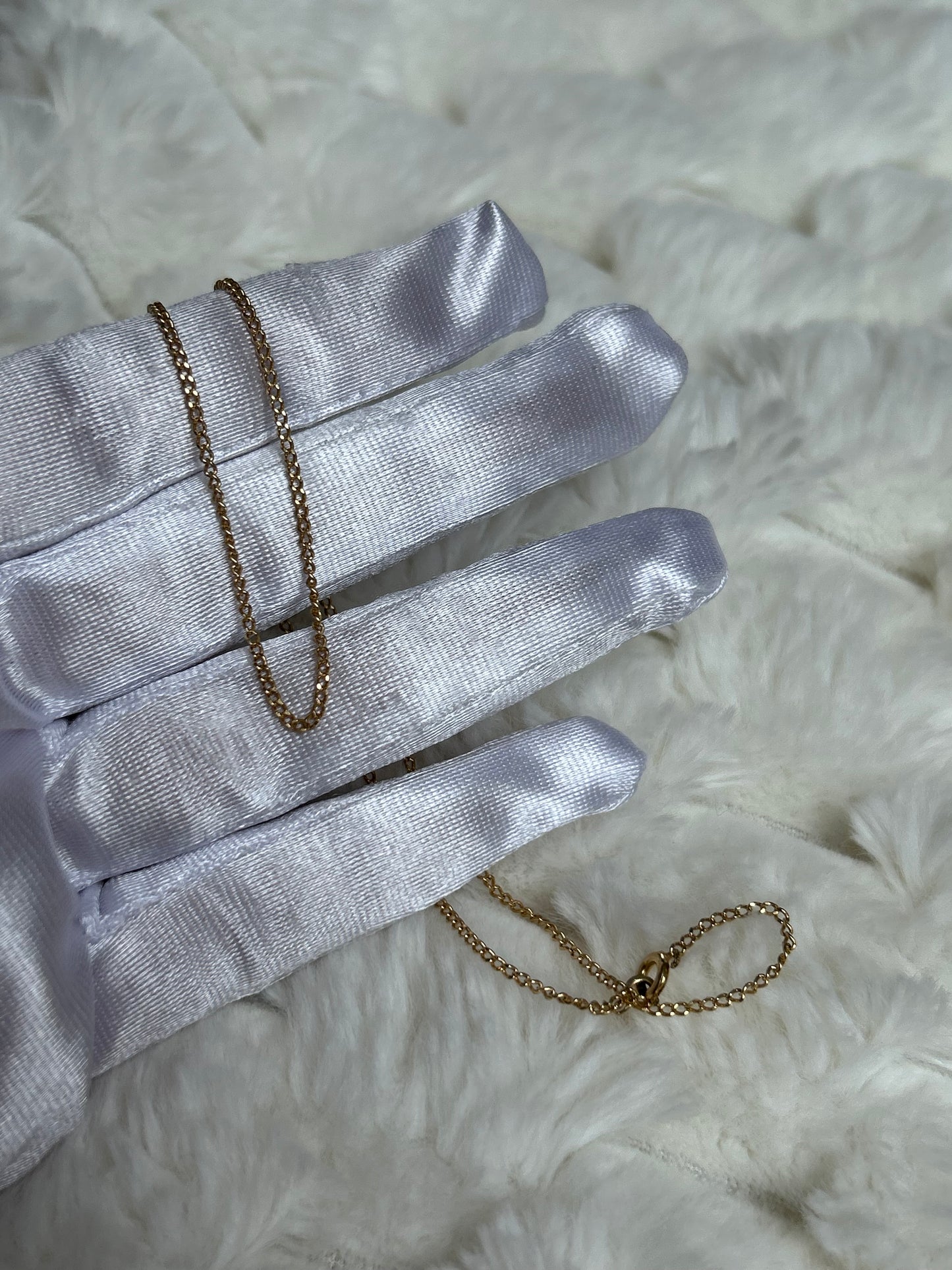 Chaîne collier en plaqué or femme