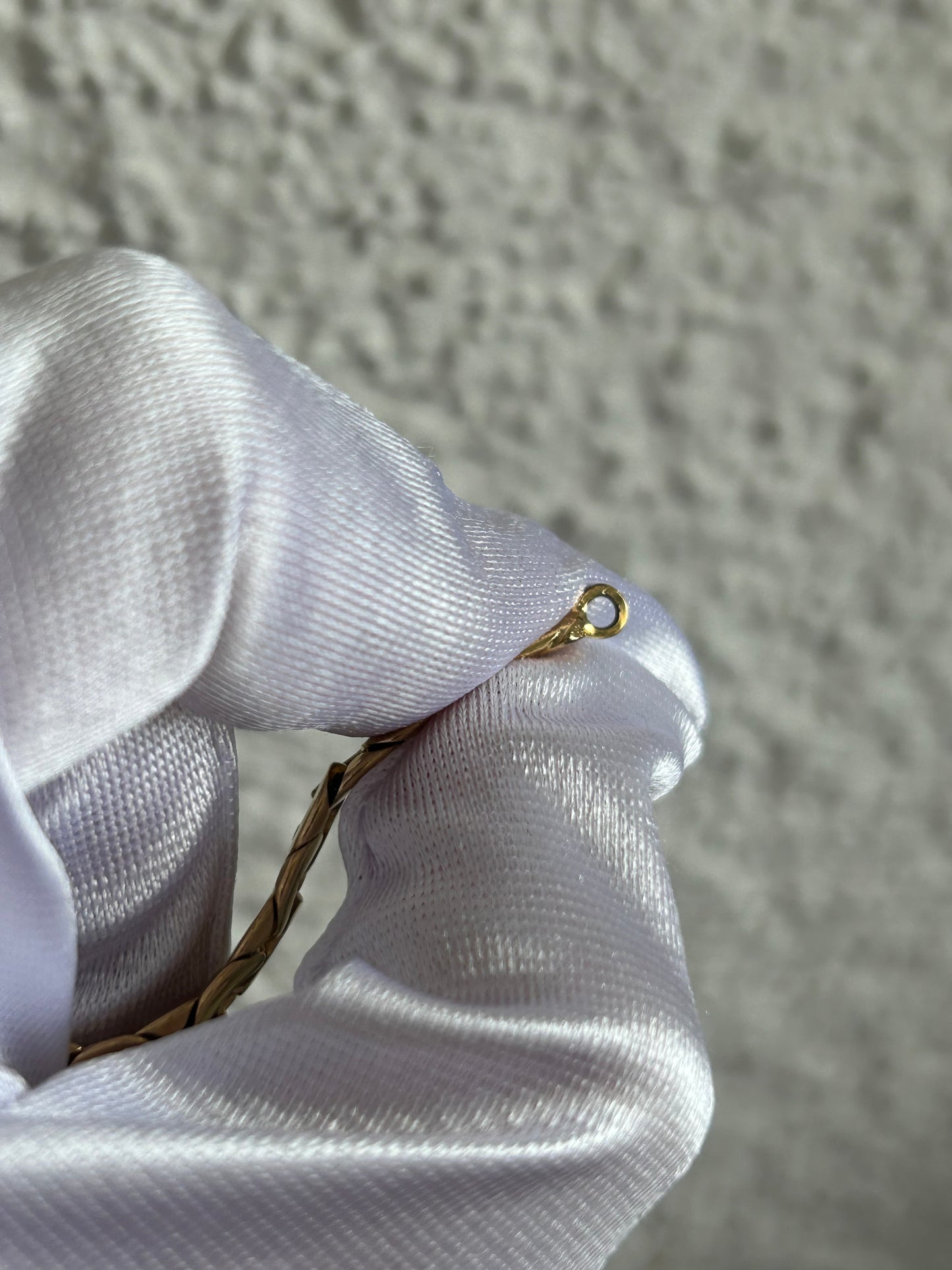 Splendide bracelet maille plates plaqué or d’occasion