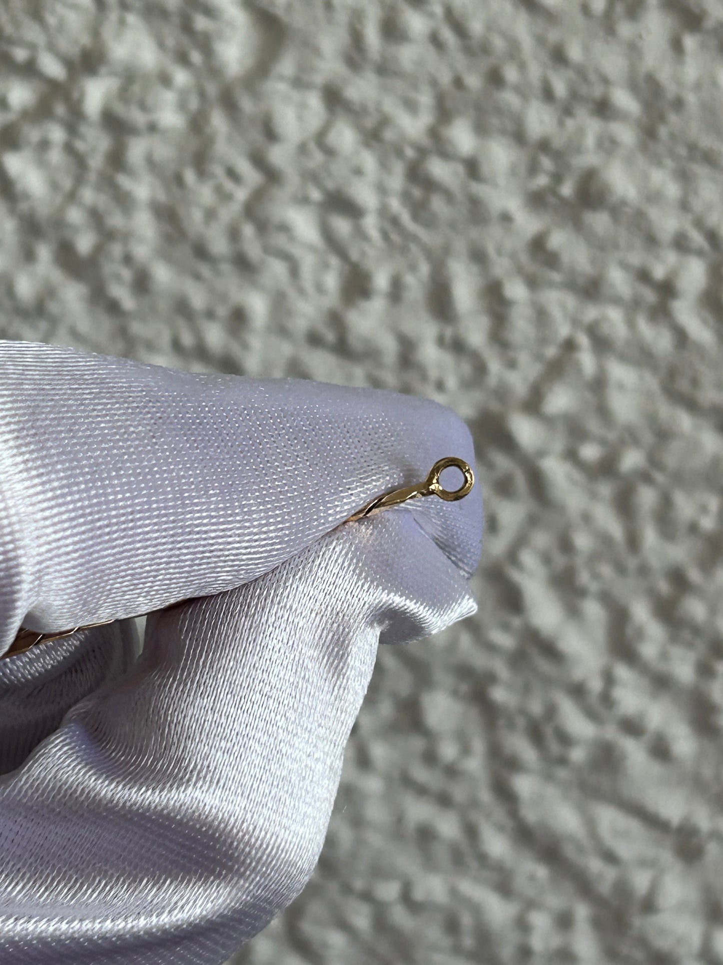 Splendide bracelet en plaqué or maille plates