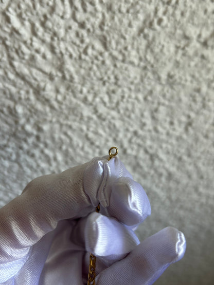 Bracelet en plaqué or maille atypique doré