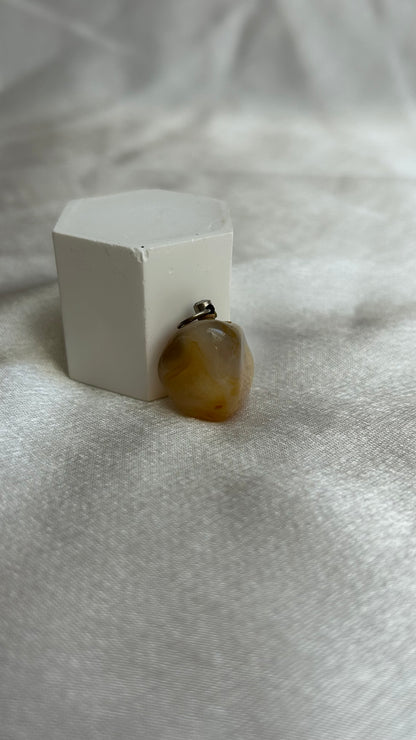 Pendentif pierre vintage au choix