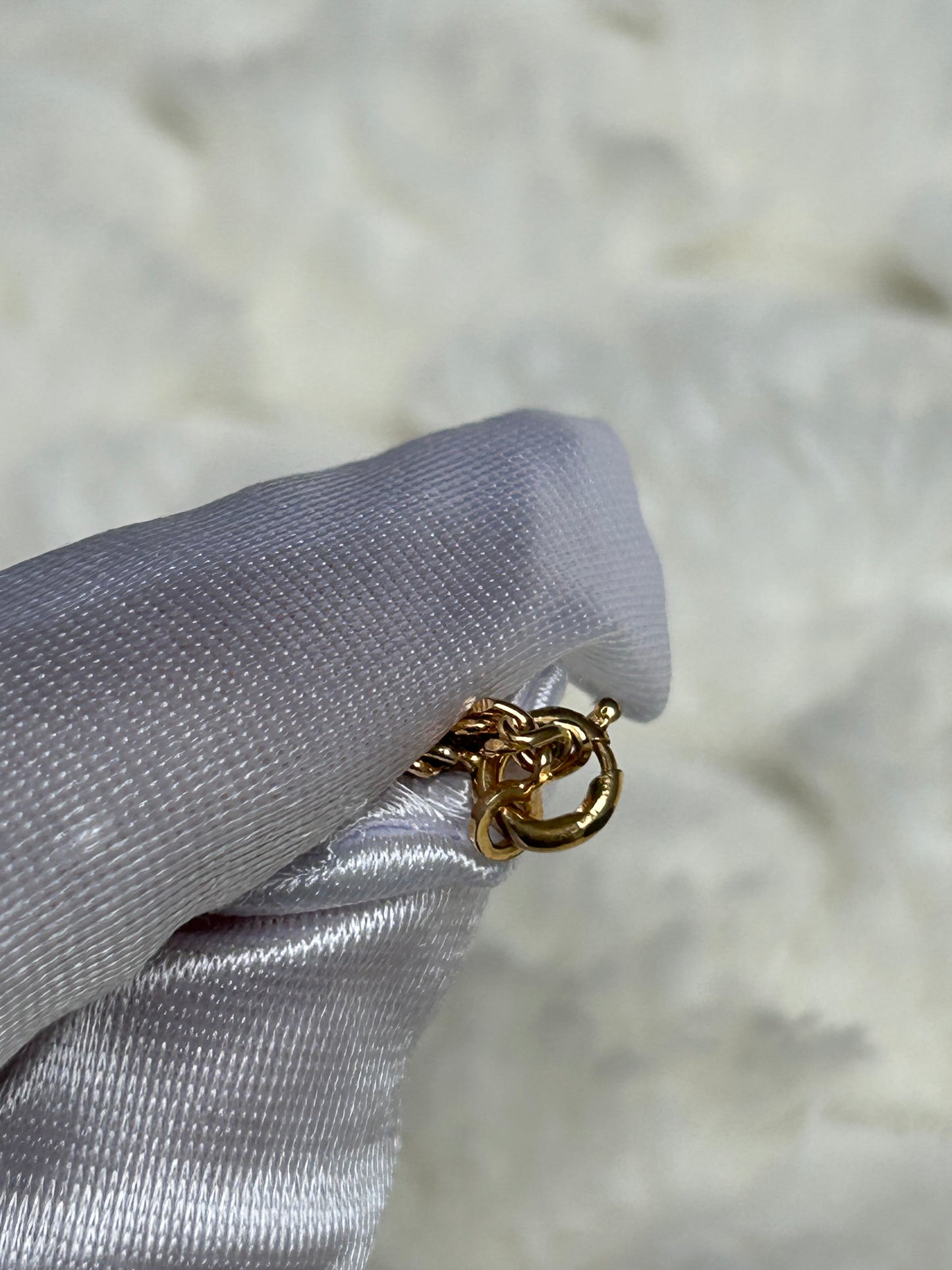 Jolie chaîne vintage en plaqué or femme