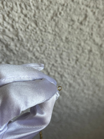 Bracelet en plaqué or maille atypique doré