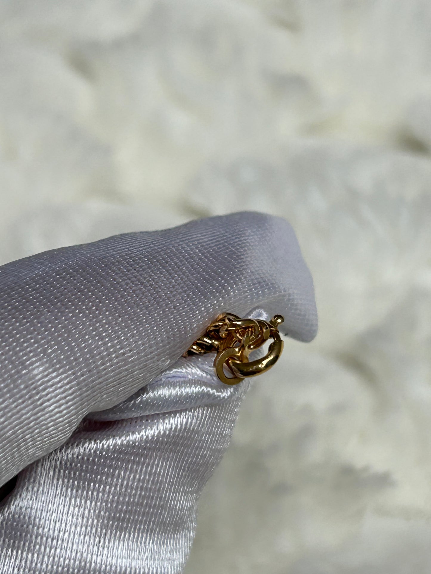 Jolie chaîne vintage en plaqué or femme