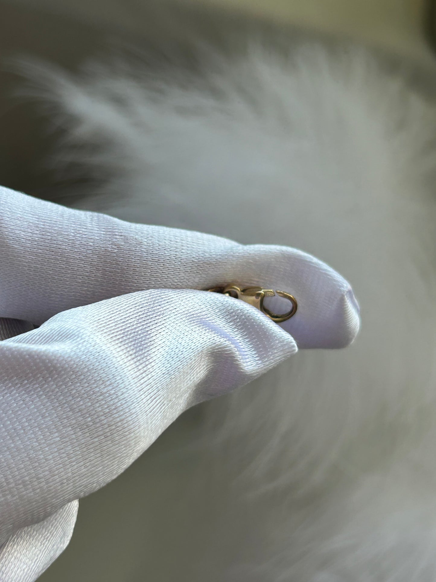 Bracelet en plaqué or maille atypique doré