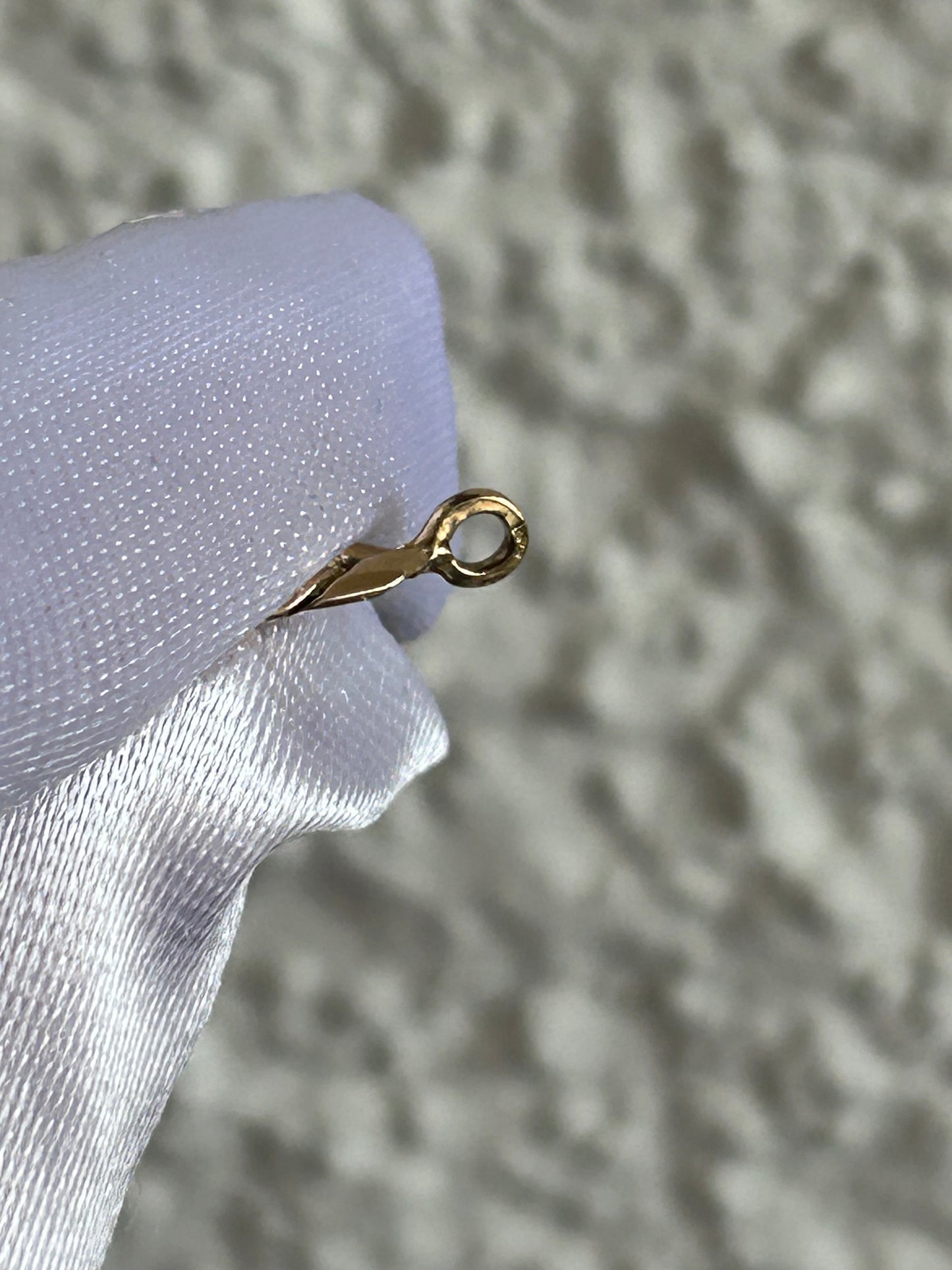 Splendide bracelet en plaqué or maille plates