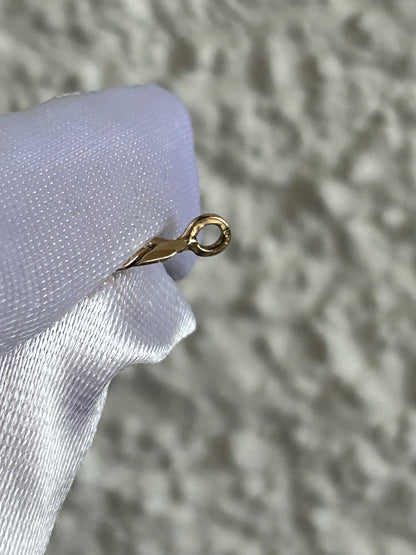 Splendide bracelet en plaqué or maille plates