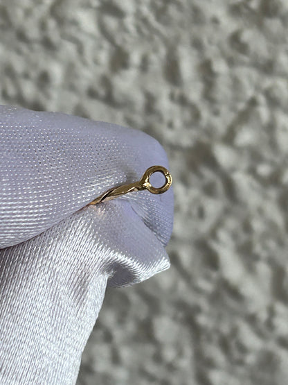 Splendide bracelet en plaqué or maille plates